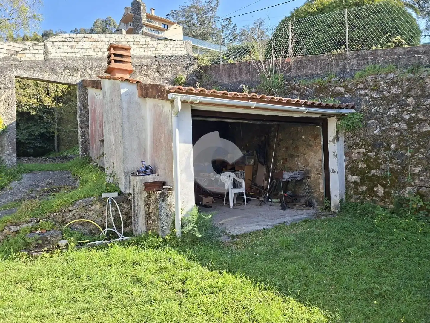 Jardín de Casa o chalet en venta en A Guarda   con Jardín privado