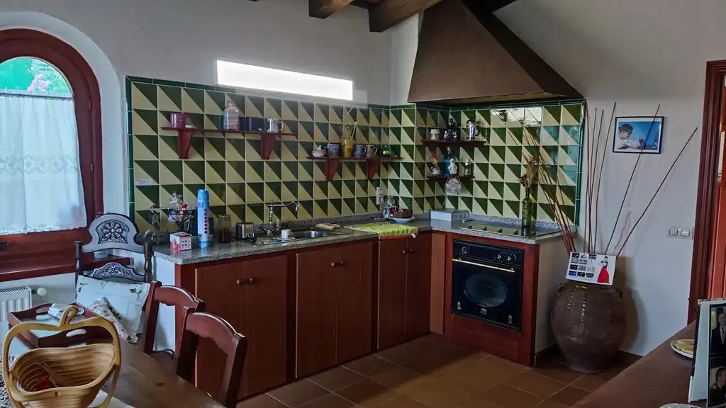 Cuina de Casa o xalet en venda en Masarac i Vilarnadal amb Aire condicionat, Calefacció i Jardí privat