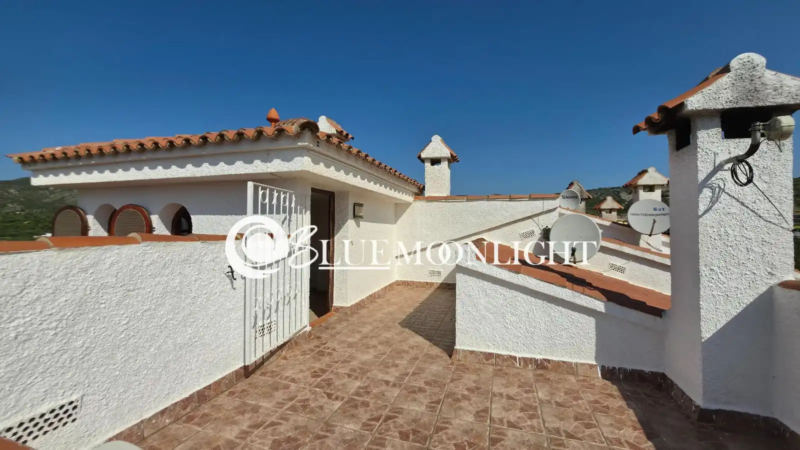 Terraza de Casa adosada en venta en Peñíscola / Peníscola con Calefacción, Jardín privado y Terraza
