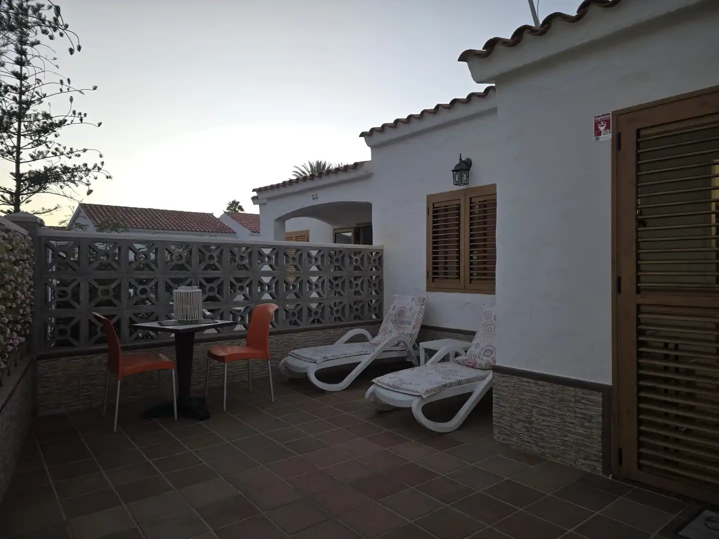 Terrasse von Haus oder Chalet zum Verkauf in San Bartolomé de Tirajana mit Privatgarten, Terrasse und Möbliert