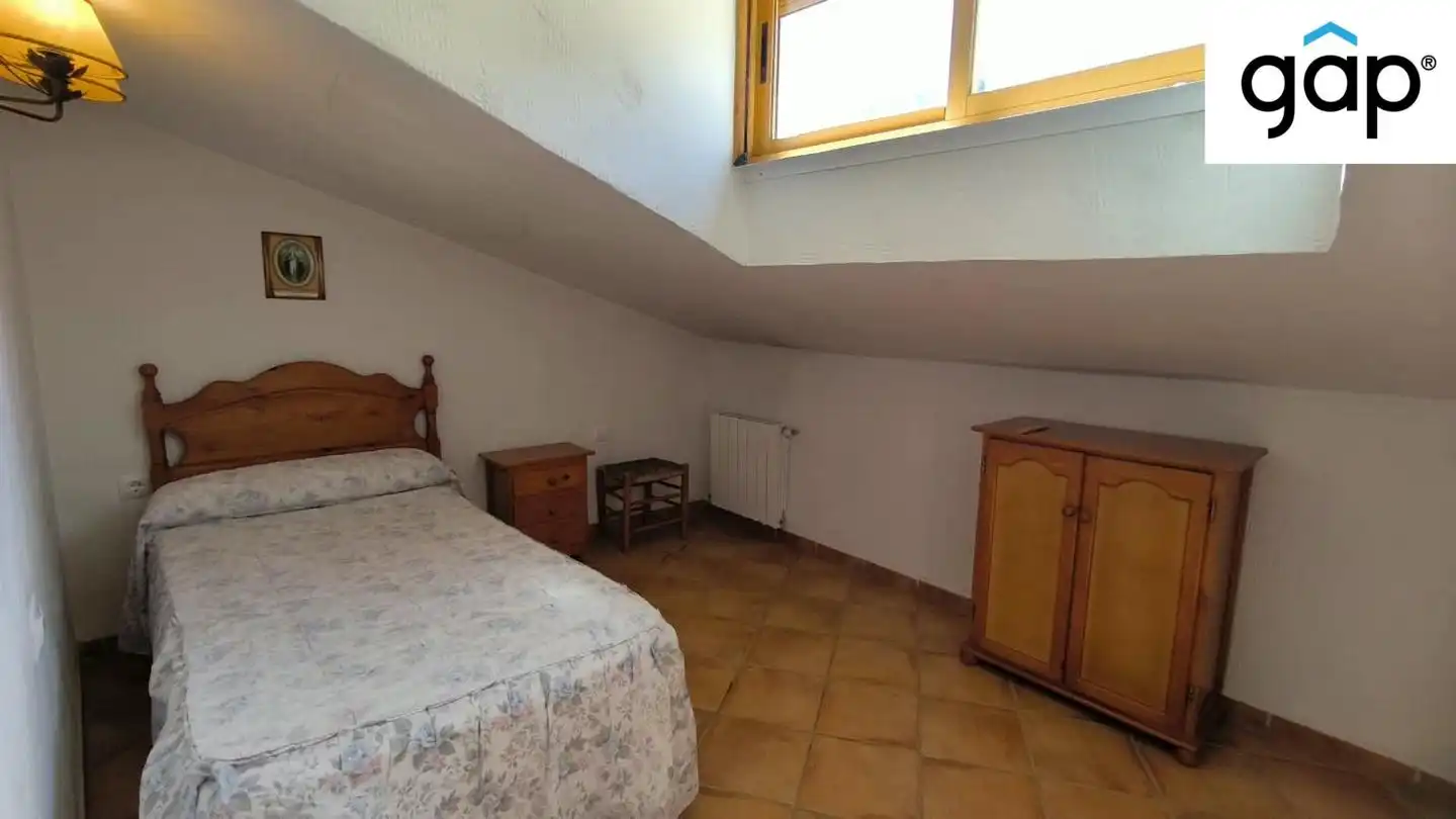 Bedroom of Houses for rent in Palomera  with Heating, Terrace and Furnished