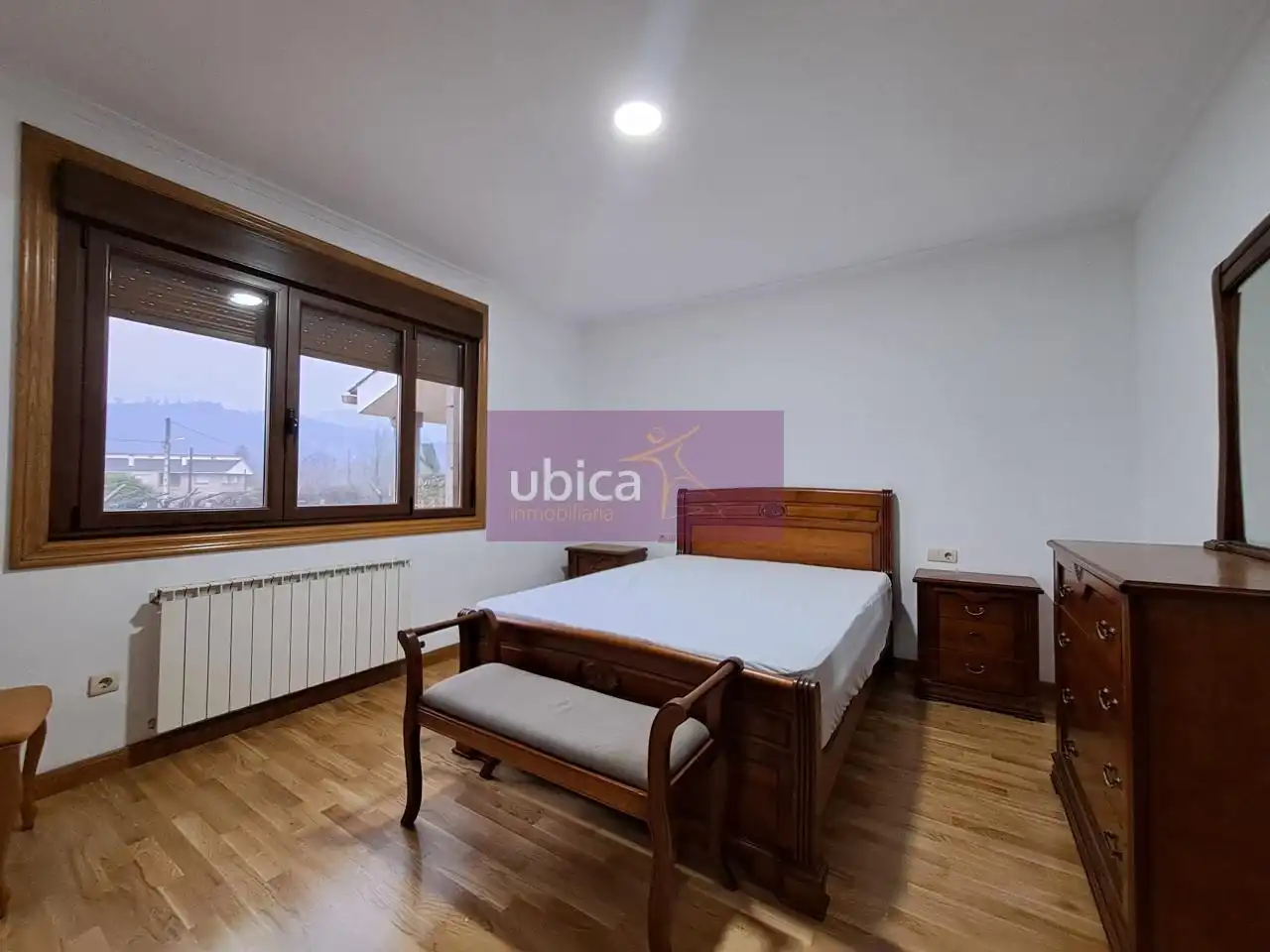 Bedroom of Houses for rent in Ponteareas  with Heating, Private garden and Terrace