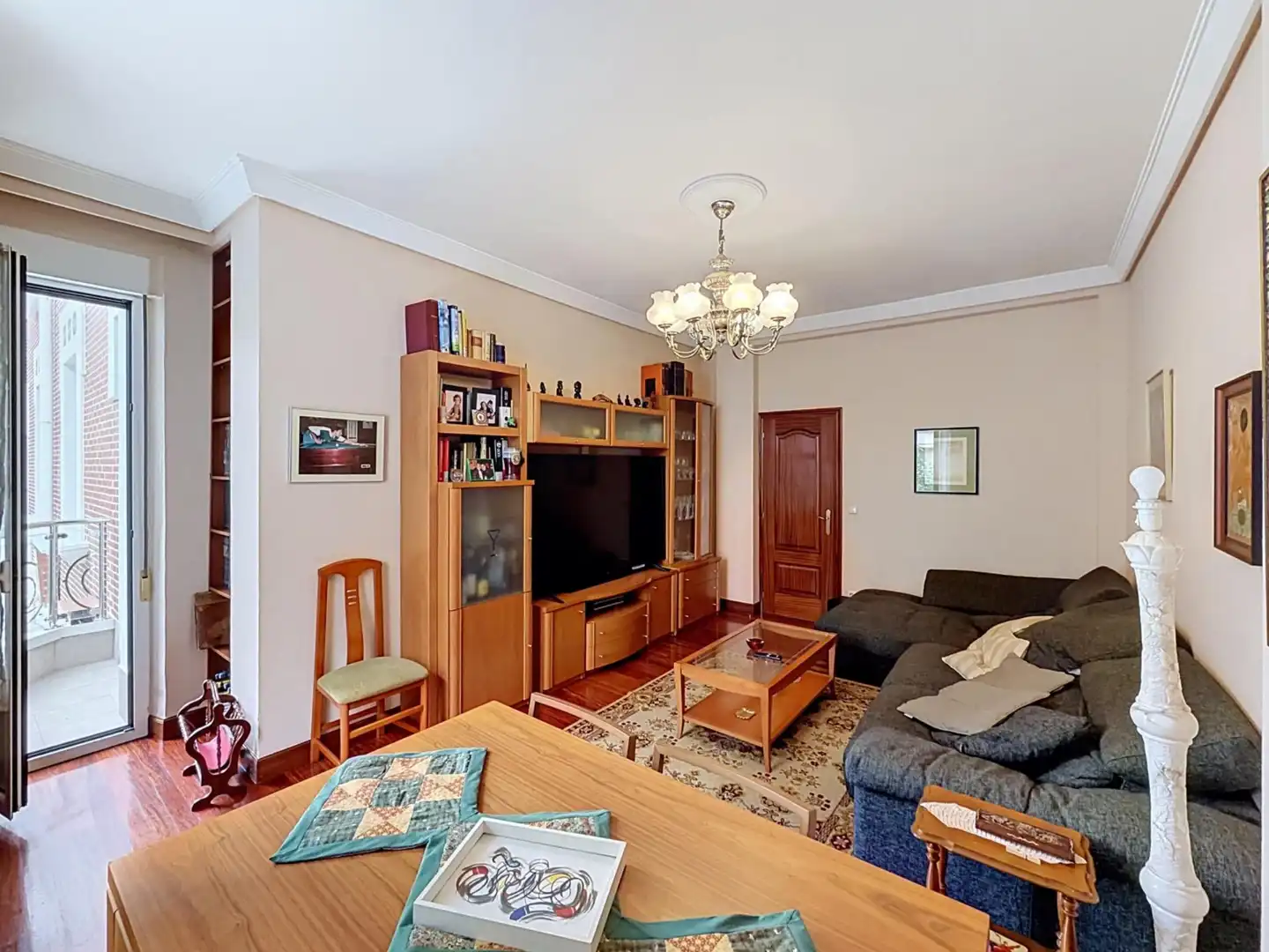 Sala de estar de Piso en venta en Donostia - San Sebastián  con Calefacción y Balcón