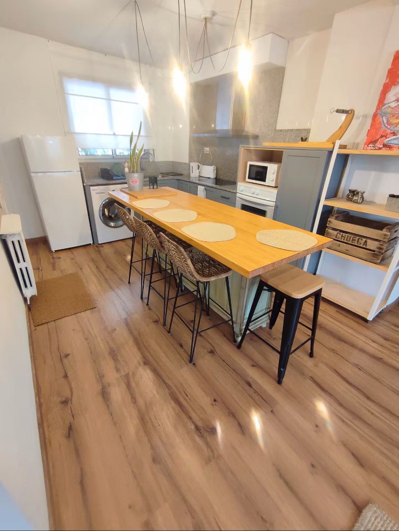 Kitchen of Flat to rent in Fraga  with Air Conditioner, Heating and Furnished