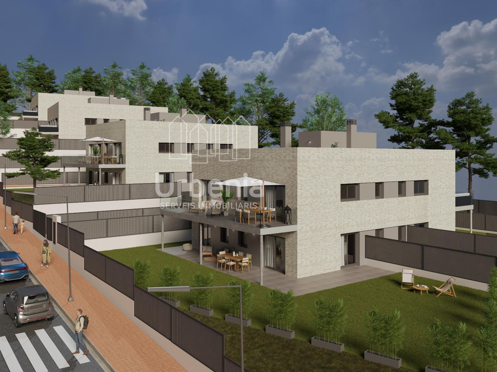 Garden of Flat for sale in Arenys de Mar  with Air Conditioner, Heating and Private garden