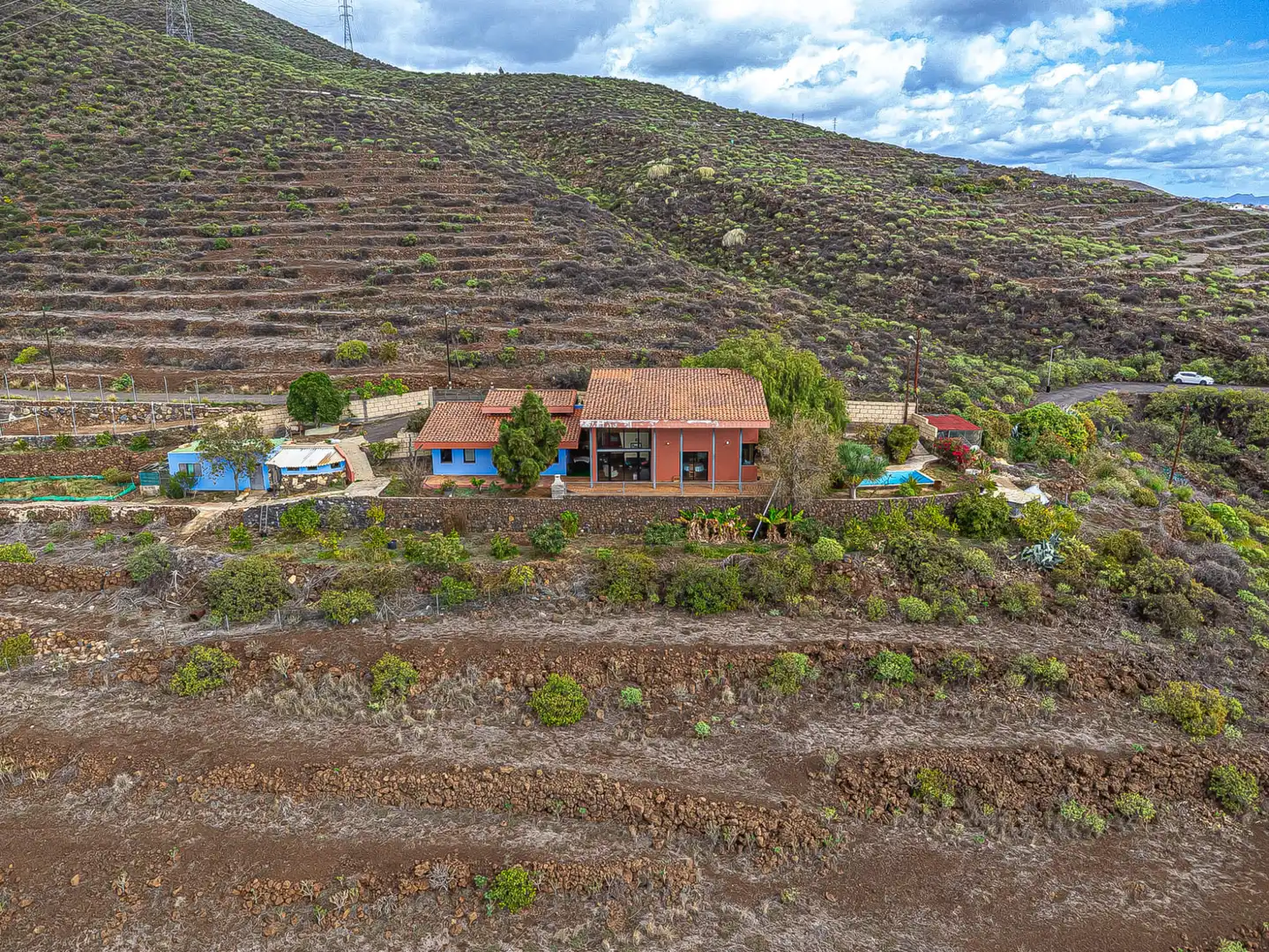 Vista exterior de Casa o chalet en venta en Candelaria con Jardín privado, Terraza y Trastero