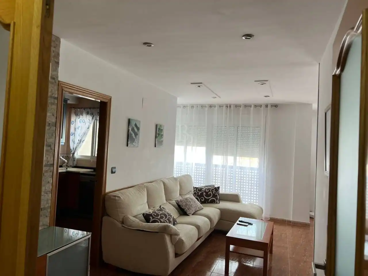 Living room of Flat for rent in Vinaròs  with Air Conditioner, Heating and Terrace