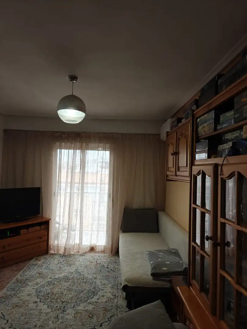 Bedroom of Flat for rent in Valencia  with Air Conditioner, Furnished and Balcony