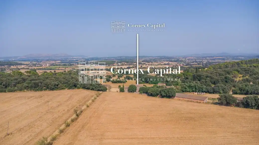 Country house zur Miete in Rupià mit Klimaanlage, Heizung und Privatgarten