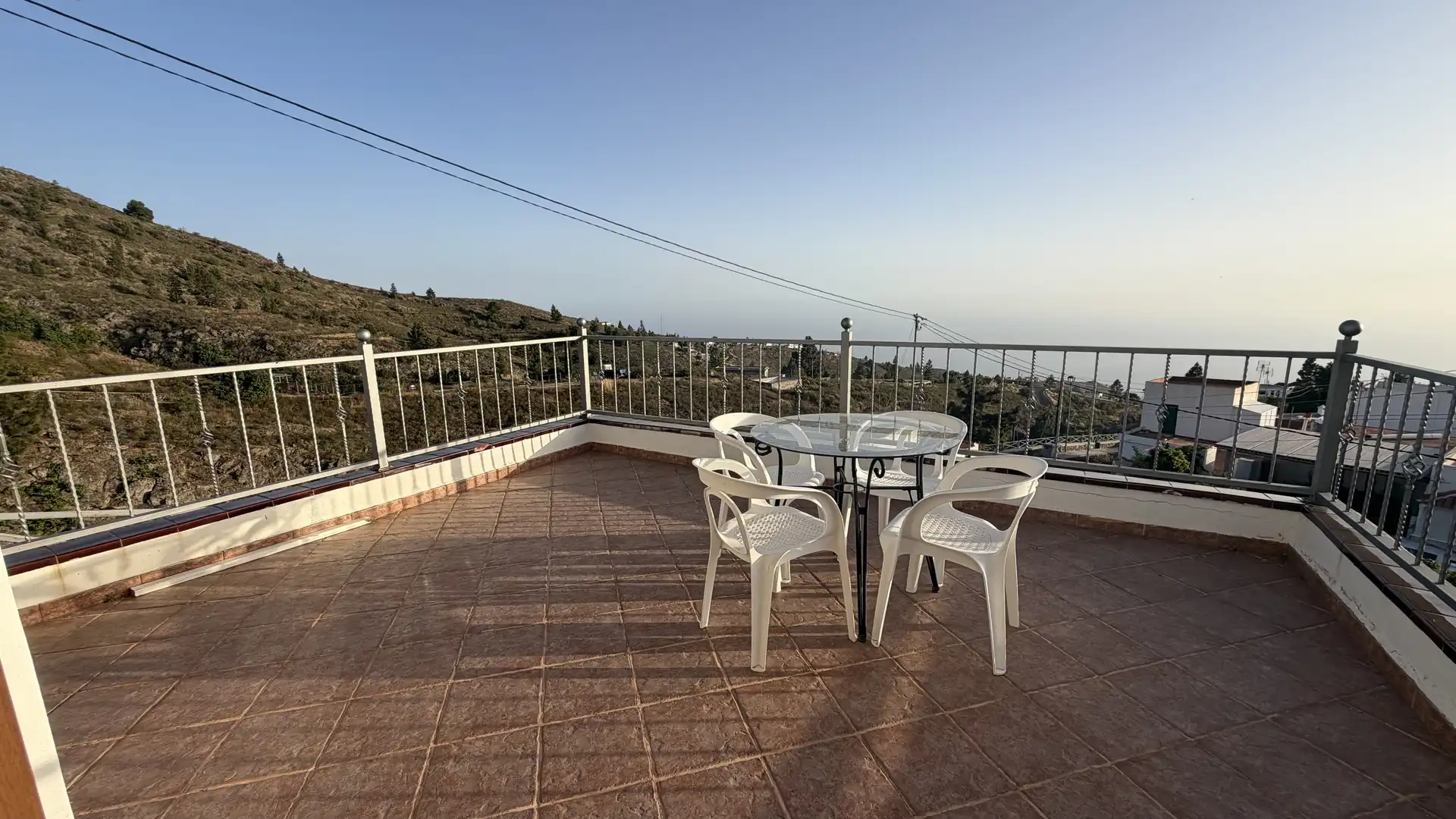 Terrace of Houses for rent in Adeje  with Private garden, Terrace and Furnished