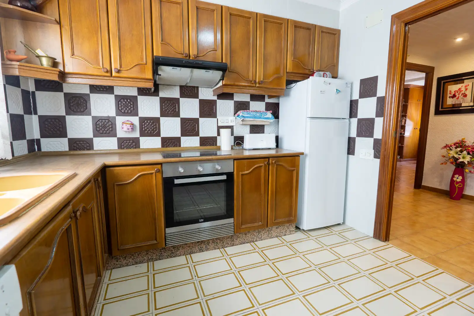 Cocina de Piso en venta en Ibi con Trastero y Amueblado