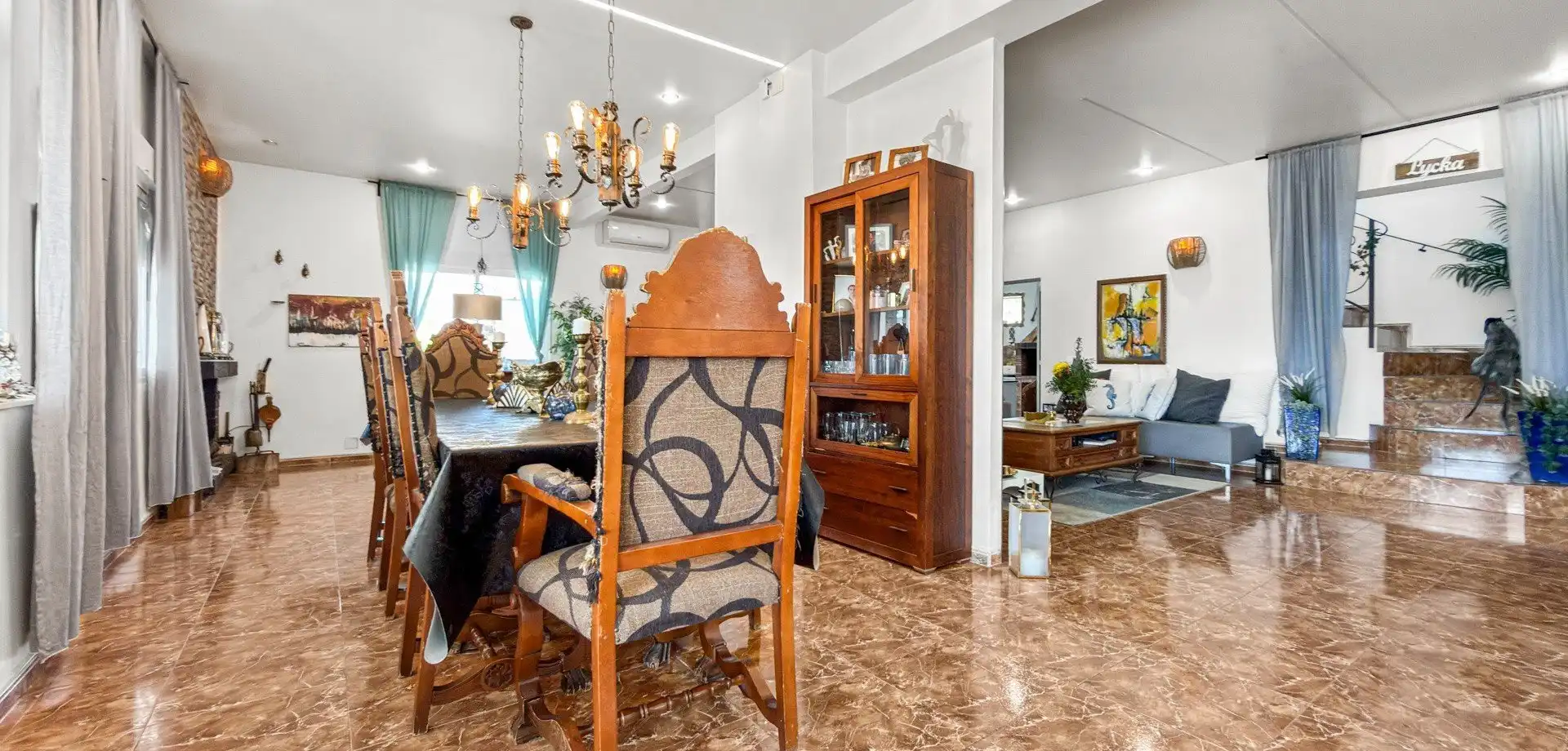 Dining room of Houses for sale in Rojales