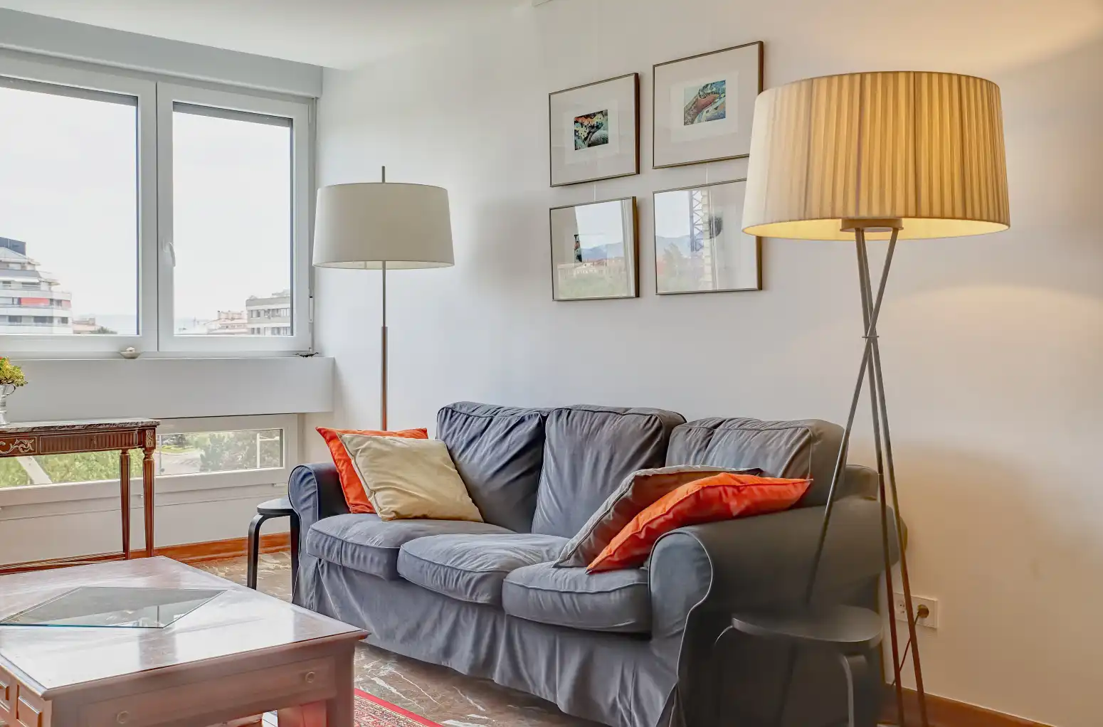Living room of Flat for sale in  Pamplona / Iruña  with Heating and Parquet flooring