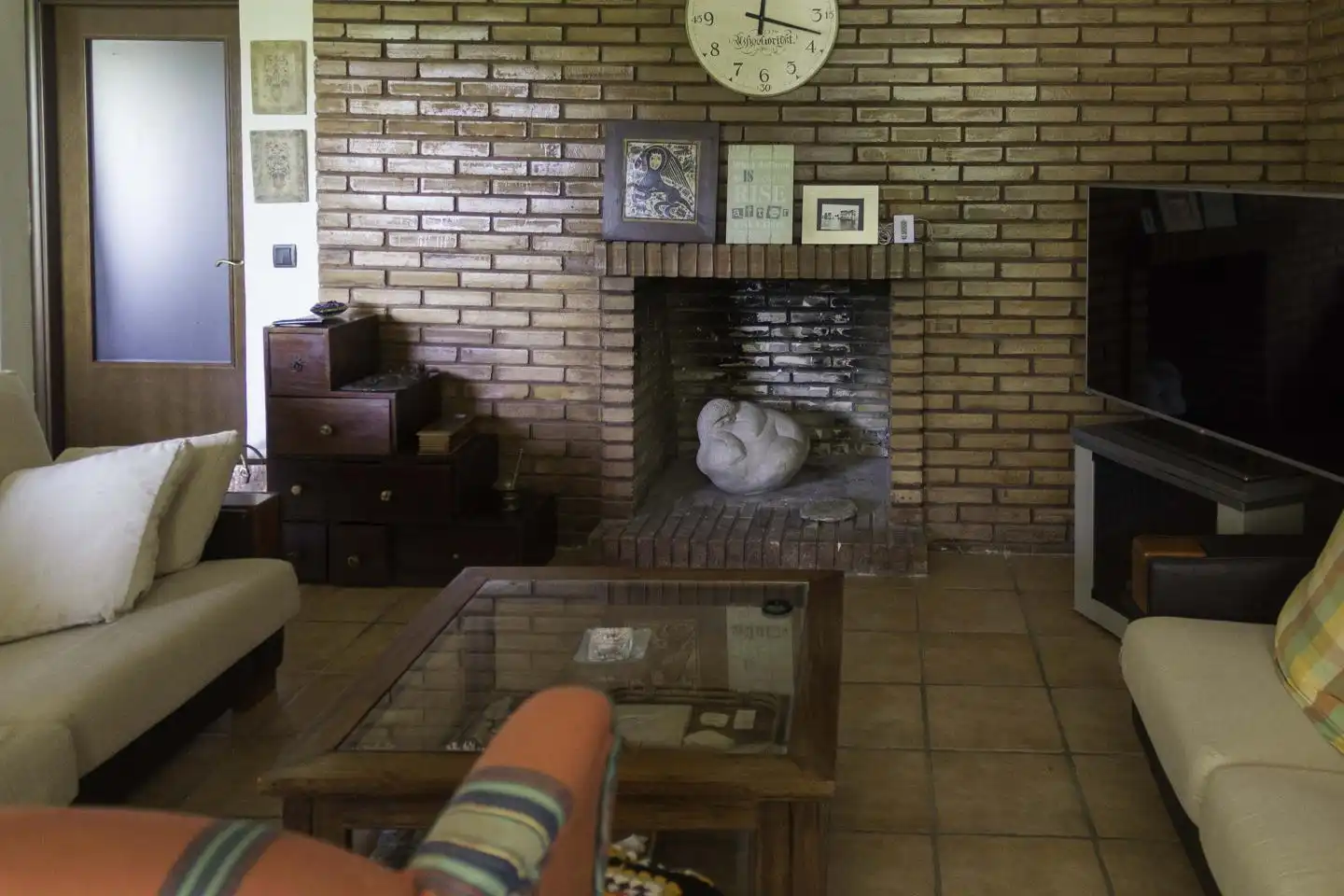 Sala d'estar de Casa o xalet en venda en Alfaro amb Aire condicionat, Calefacció i Jardí privat