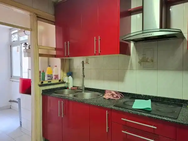 Kitchen of Flat for sale in Vigo   with Storage room