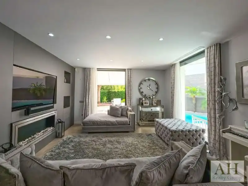 Living room of Houses for sale in Finestrat