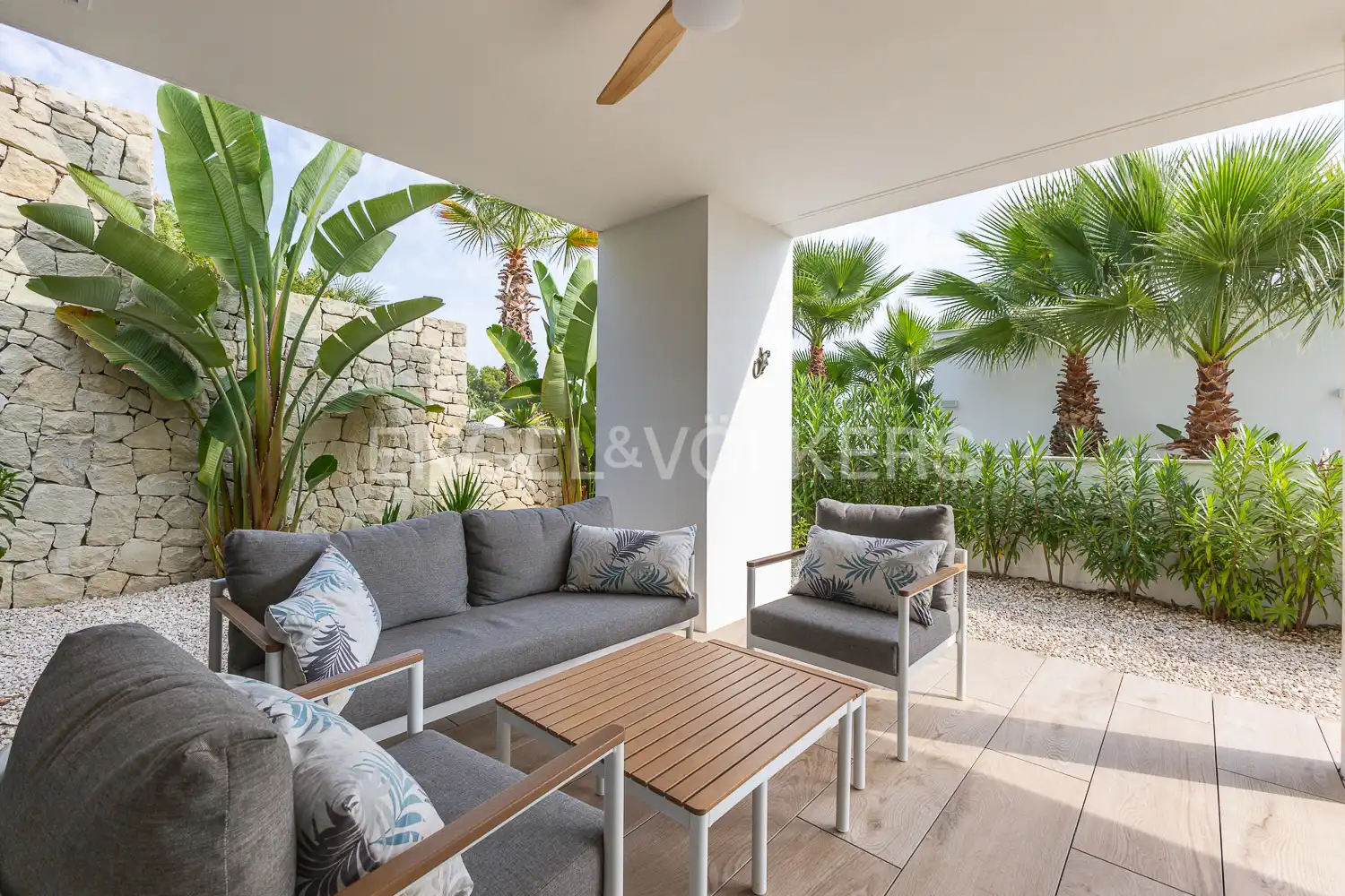 Terrace of Flat for sale in Pedreguer  with Air Conditioner, Heating and Private garden