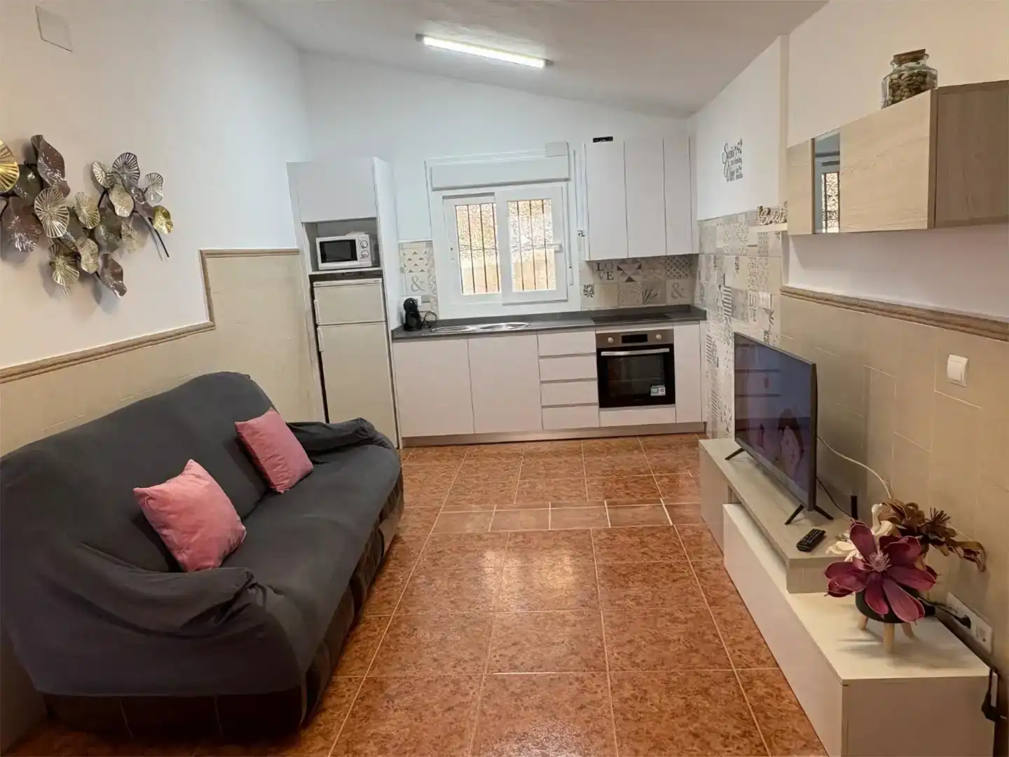 Cocina de Finca rústica de alquiler en Cómpeta, Málaga