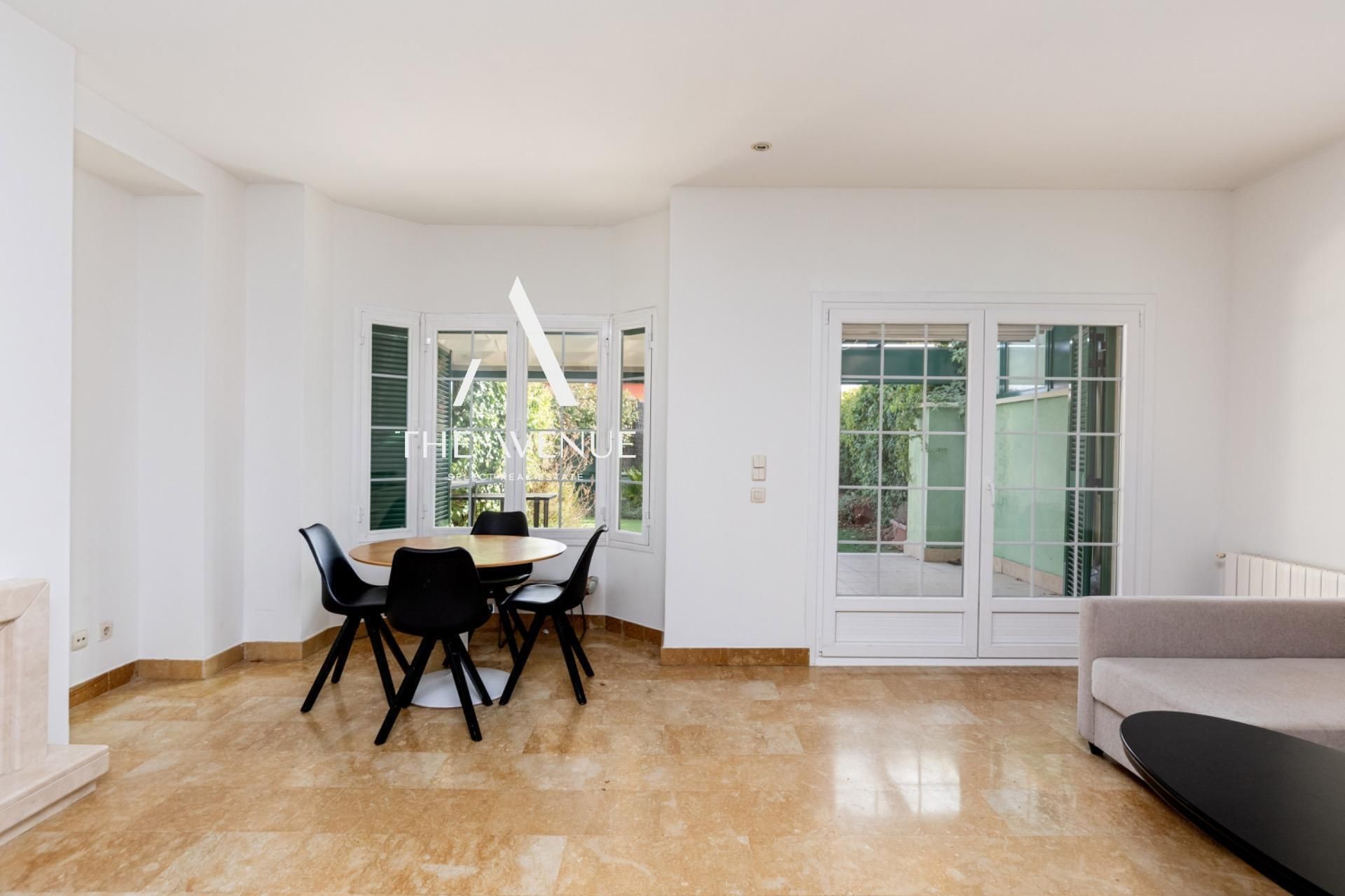 Dining room of Single-family semi-detached for sale in La Moraleja  with Air Conditioner, Heating and Private garden