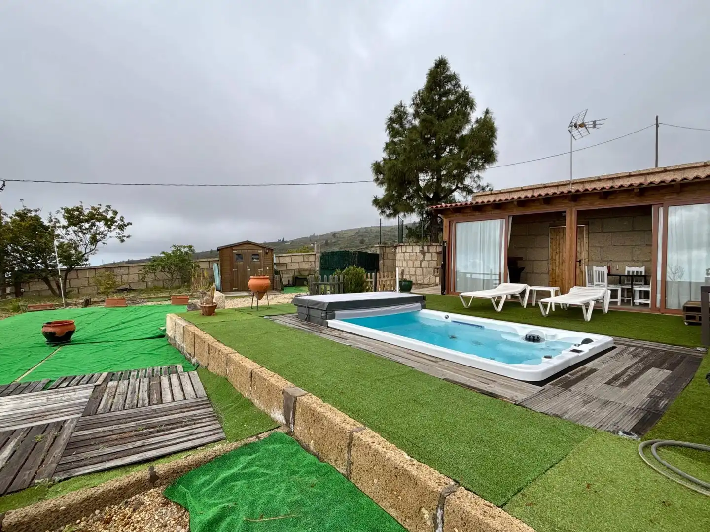 Piscina de Finca rústica en venta en Fasnia con Trastero, Piscina y Amueblado