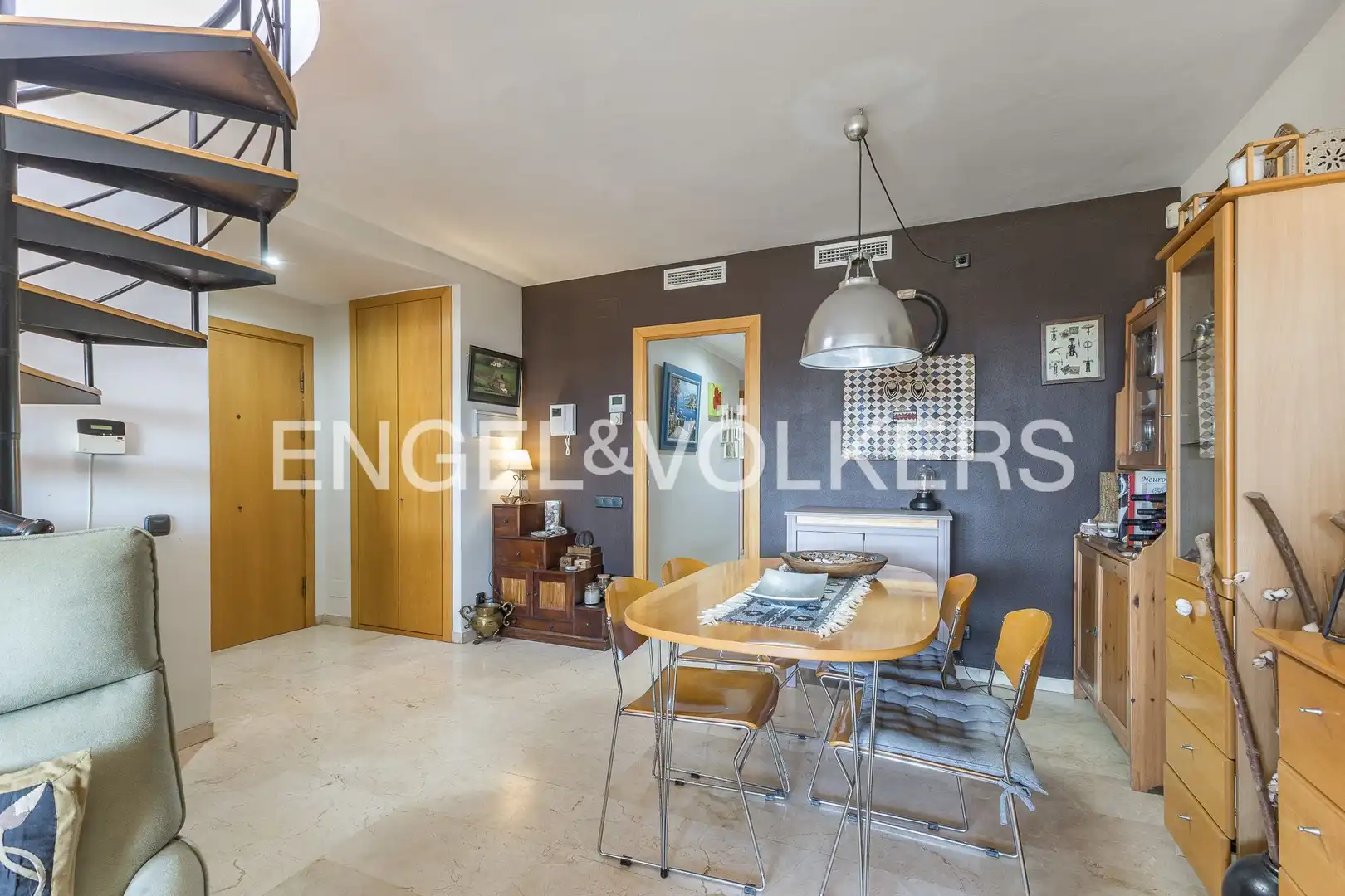 Dining room of Duplexes for sale in Castelldefels  with Air Conditioner, Heating and Terrace