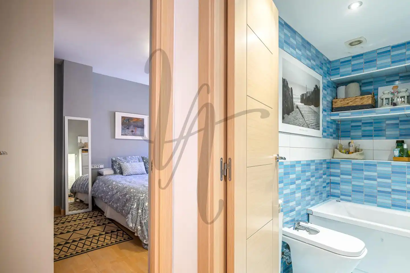 Schlafzimmer von Erdgeschoss zur Miete in San Sebastián de los Reyes mit Heizung