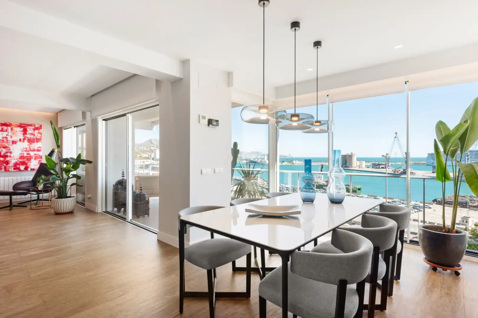 Comedor de Apartamento en venta en Málaga con Aire acondicionado, Calefacción y Terraza