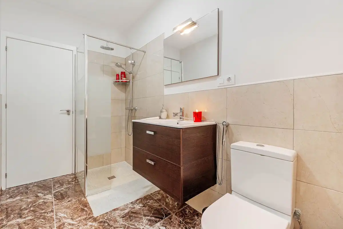 Bathroom of Houses for rent in El Campello  with Terrace, Swimming Pool and Furnished