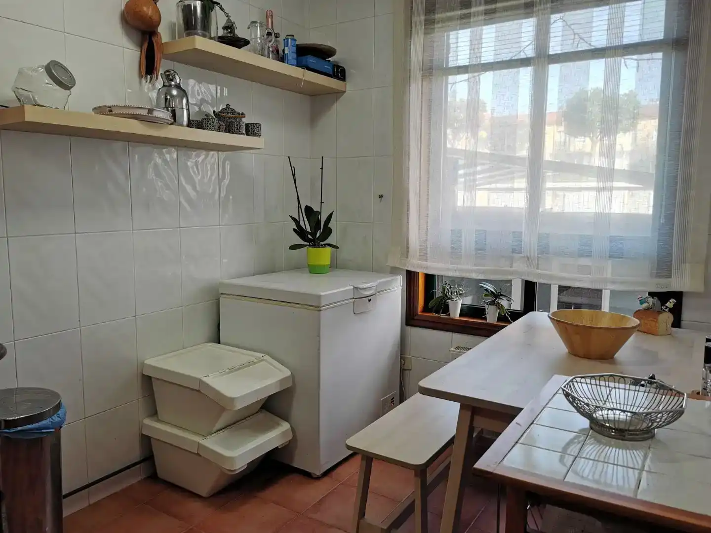Cuina de Casa o xalet en venda en Oroso amb Jardí privat, Parquet i Forn