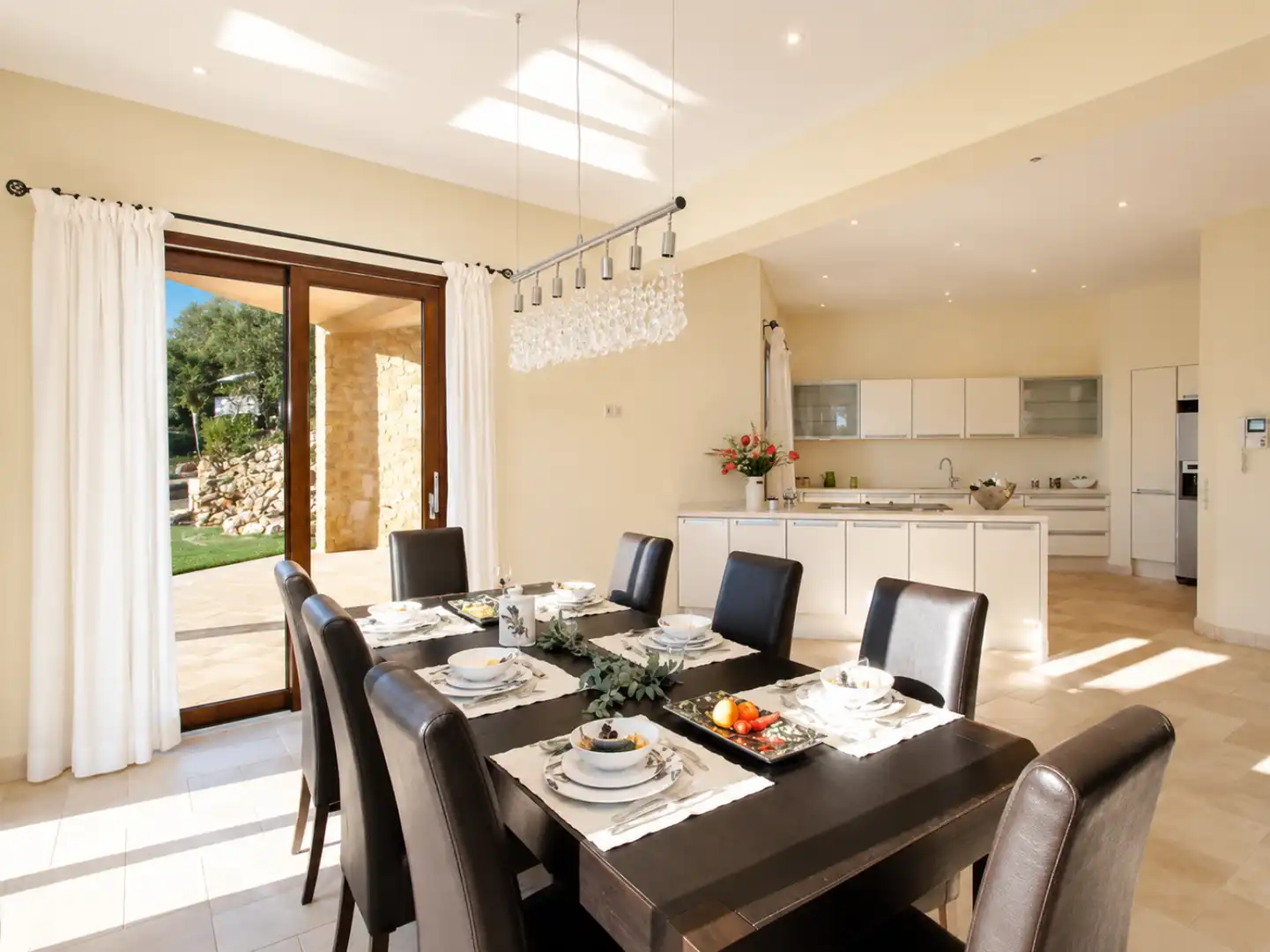 Dining room of Houses for rent in Alaró  with Air Conditioner, Heating and Storage room