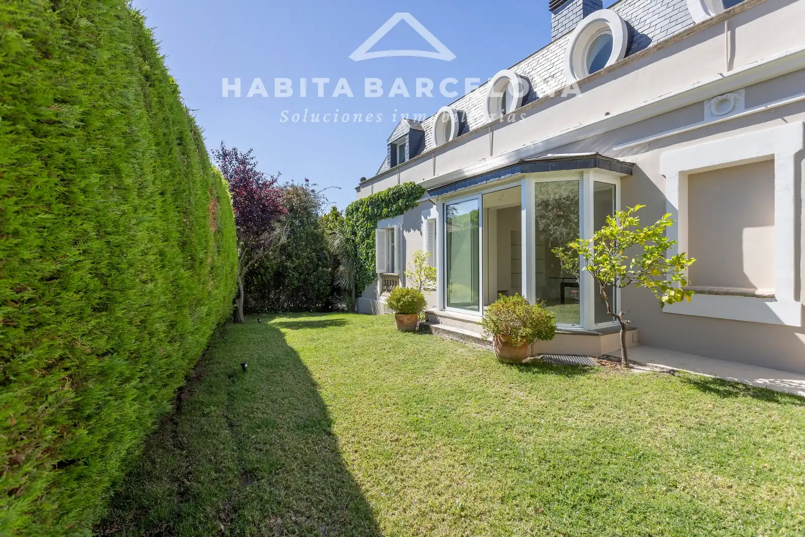 Jardín de Casa o chalet de alquiler en Barcelona con Aire acondicionado, Calefacción y Jardín privado