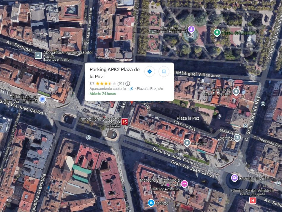 Parking of Garage to rent in  Logroño