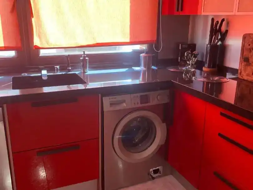 Küche von Wohnung zum Verkauf in Barakaldo  mit Klimaanlage und Balkon