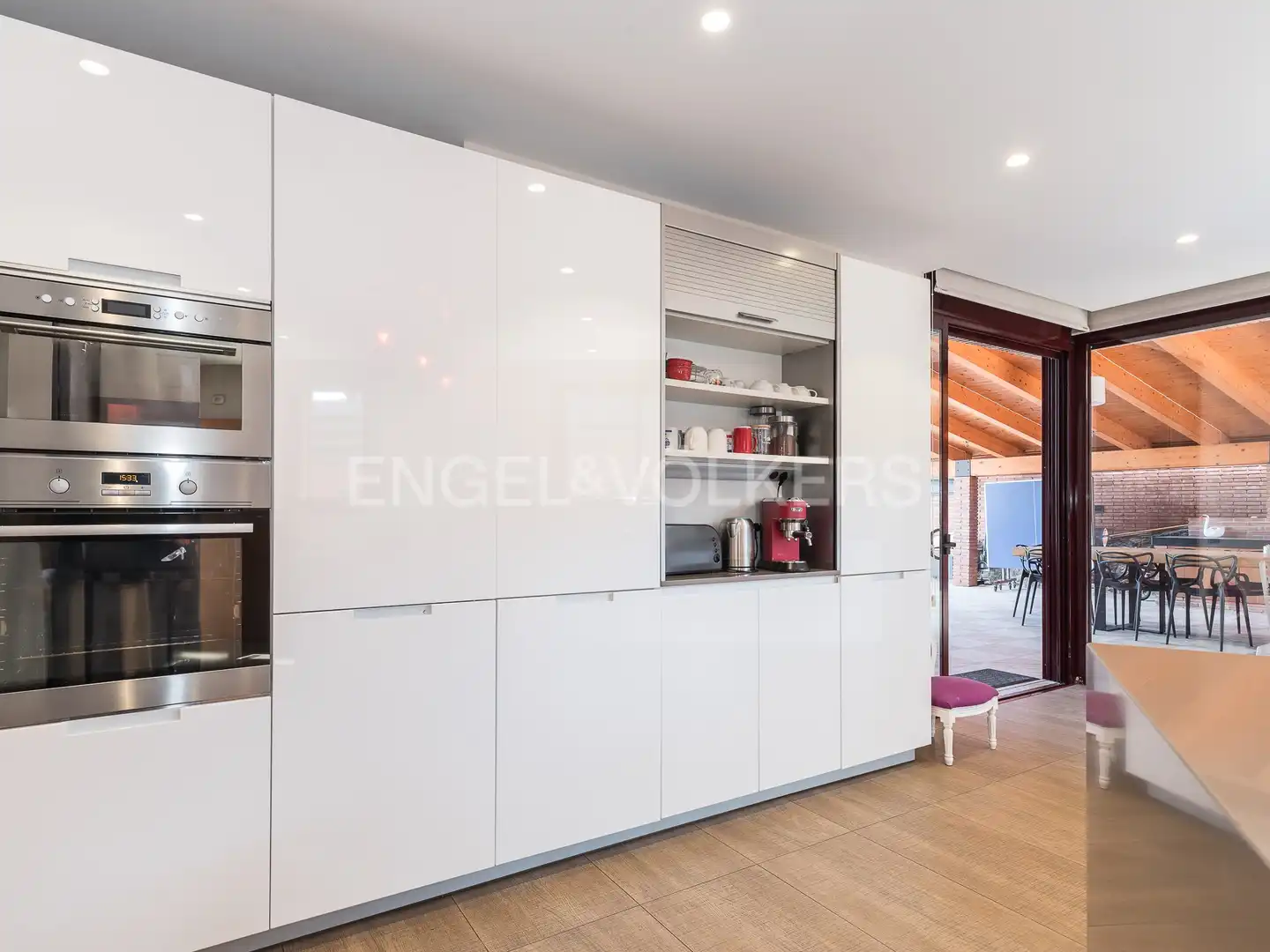 Kitchen of Houses for rent in Castelldefels  with Air Conditioner, Heating and Private garden