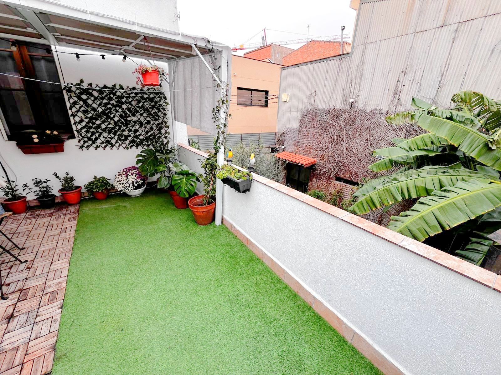 Terrace of Single-family semi-detached for sale in El Prat de Llobregat  with Air Conditioner, Heating and Terrace