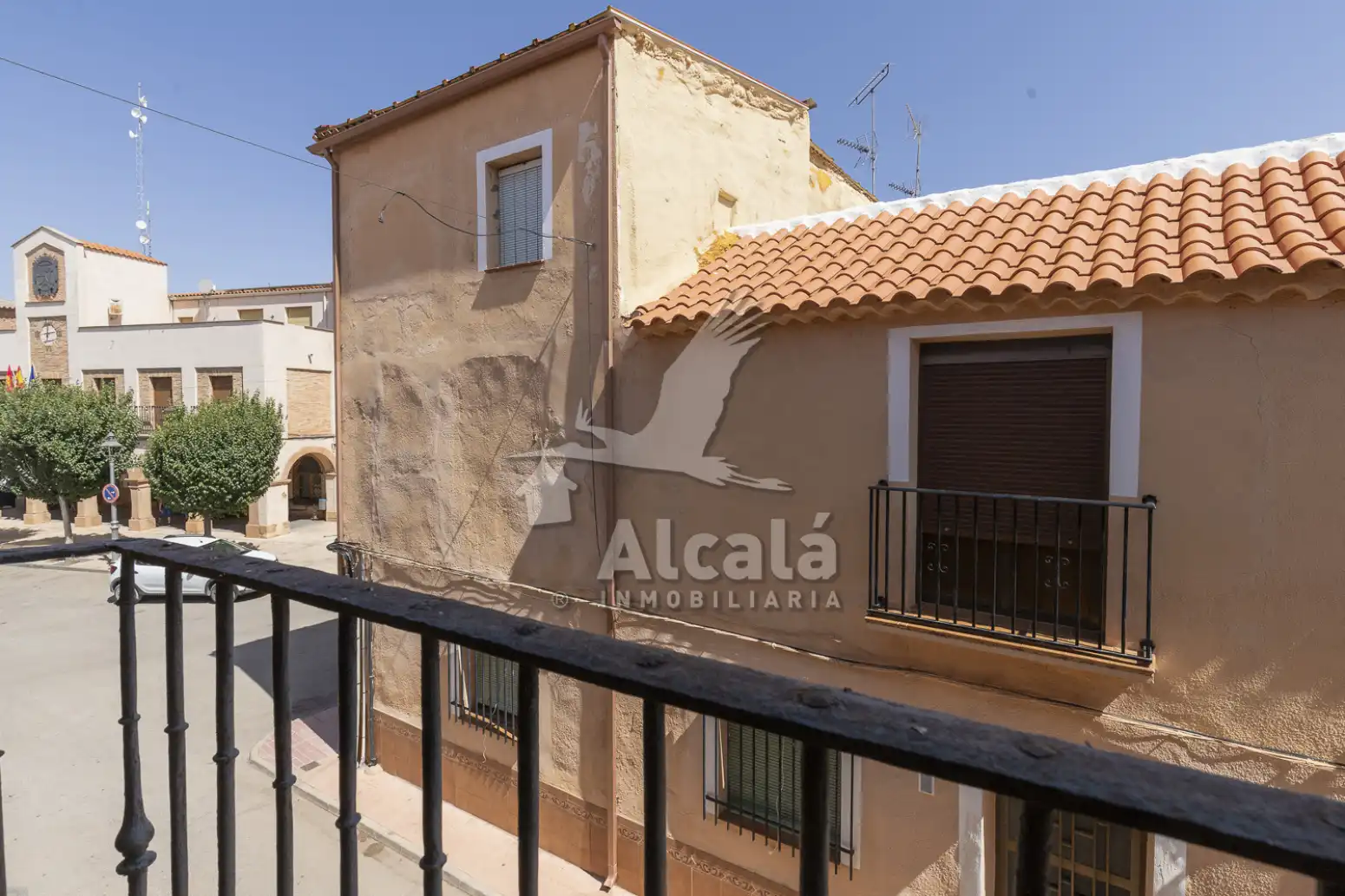 Vista exterior de Casa o chalet en venta en Alhambra con Calefacción y Amueblado