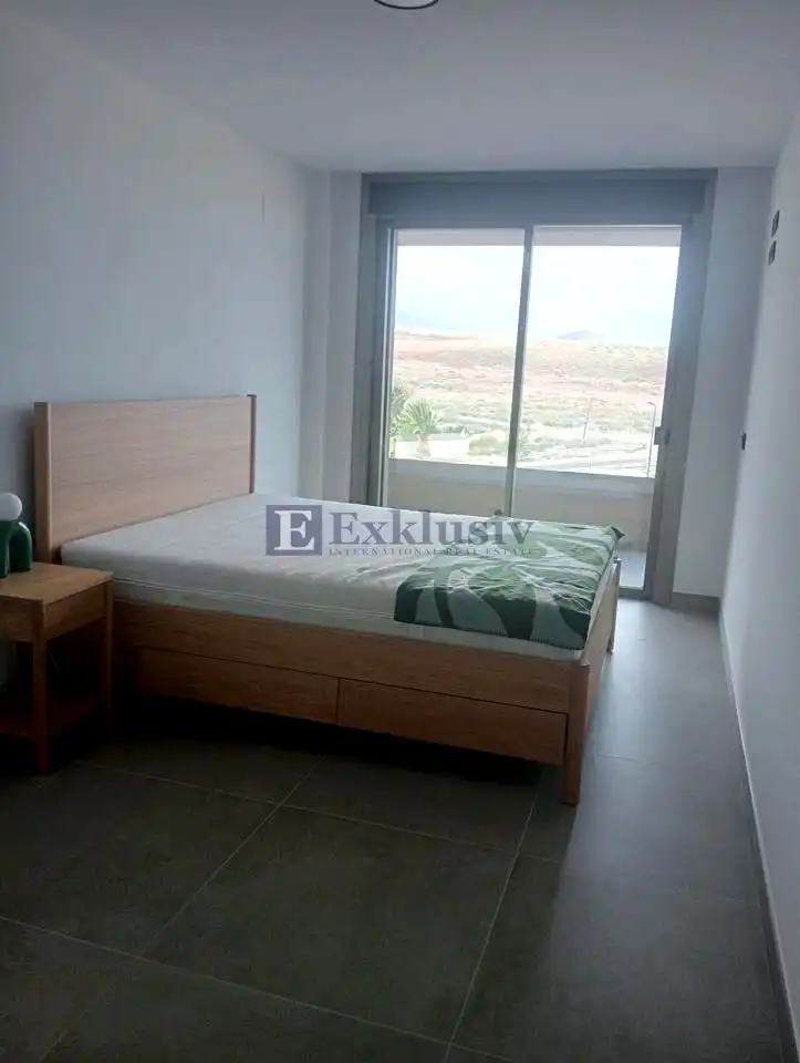 Schlafzimmer von Wohnung zur Miete in Granadilla de Abona mit Klimaanlage, Terrasse und Möbliert