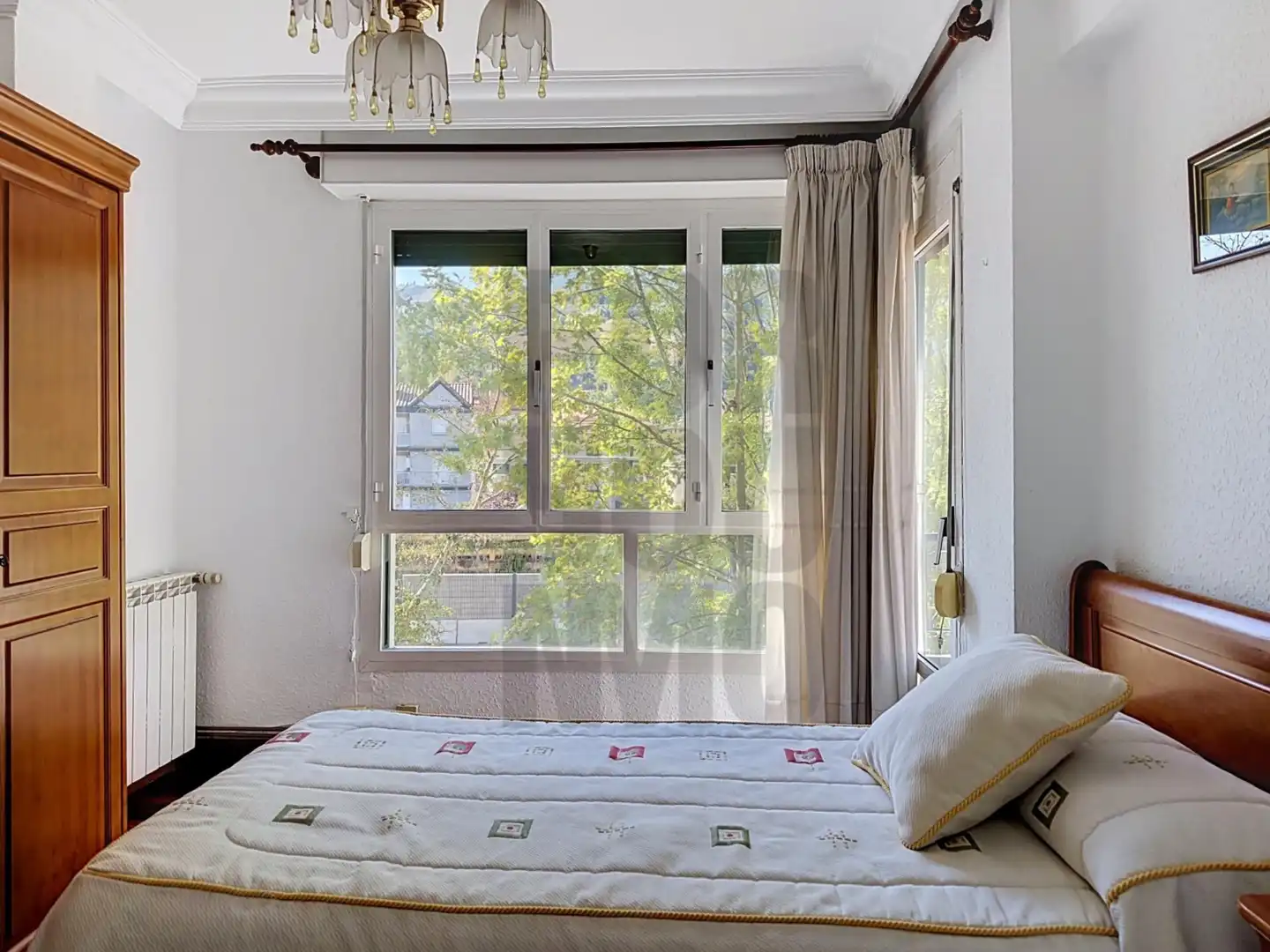 Schlafzimmer von Wohnung zum Verkauf in Ordizia mit Heizung und Balkon