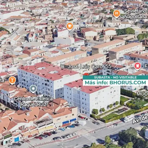 Vista exterior de Piso en venta en Gines
