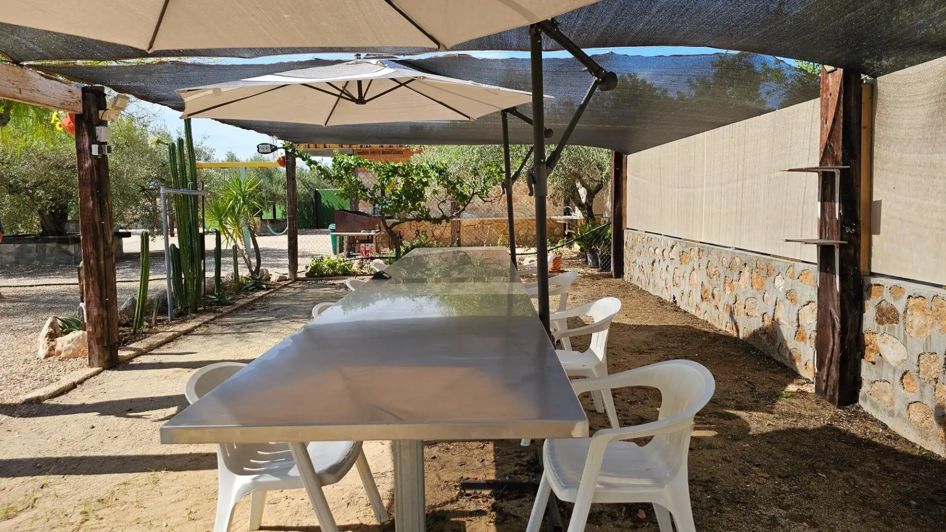 Terrassa de Finca rústica en venda en L'Ametlla de Mar  amb Jardí privat, Terrassa i Traster