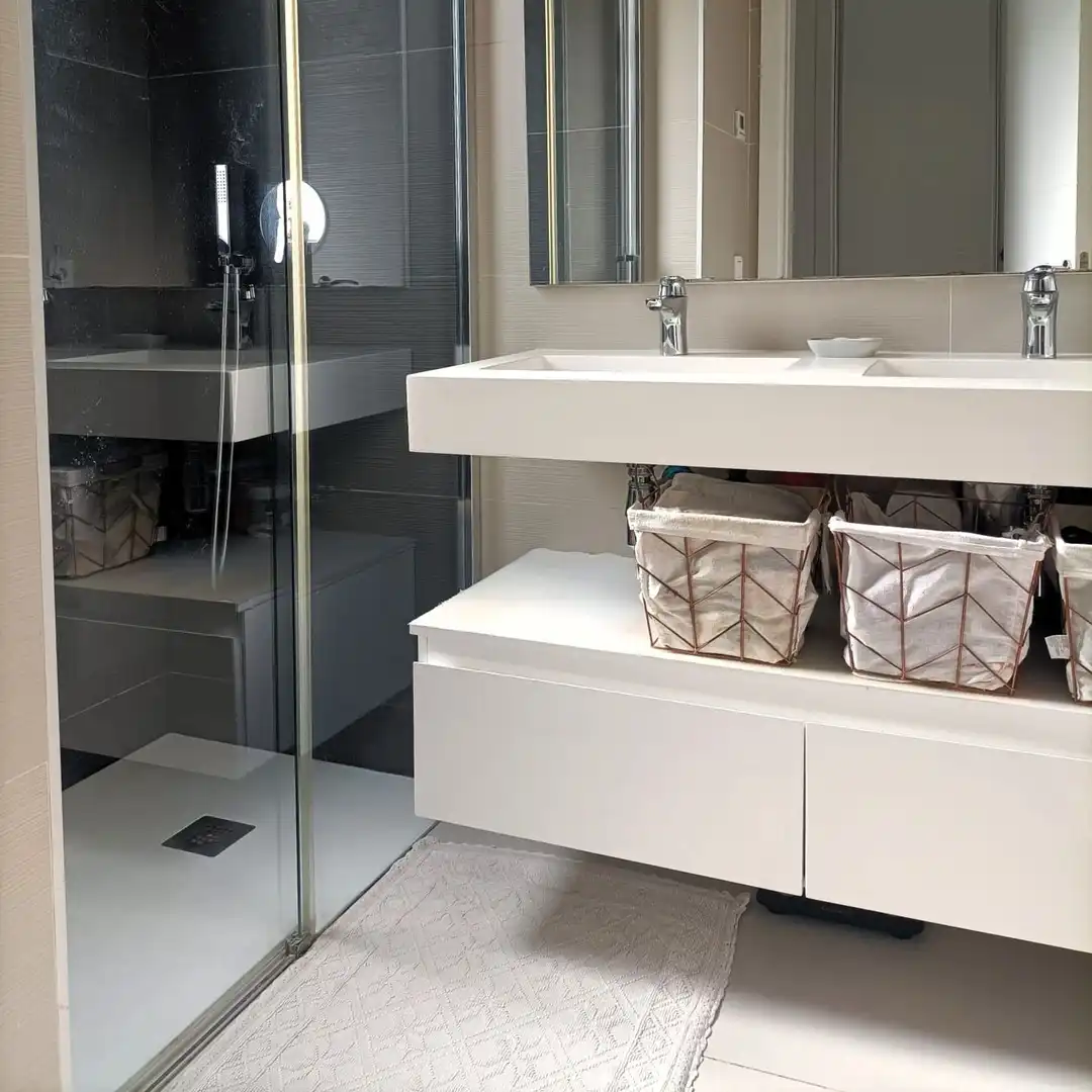 Baño de Apartamento en venta en Mazarrón con Aire acondicionado, Terraza y Trastero