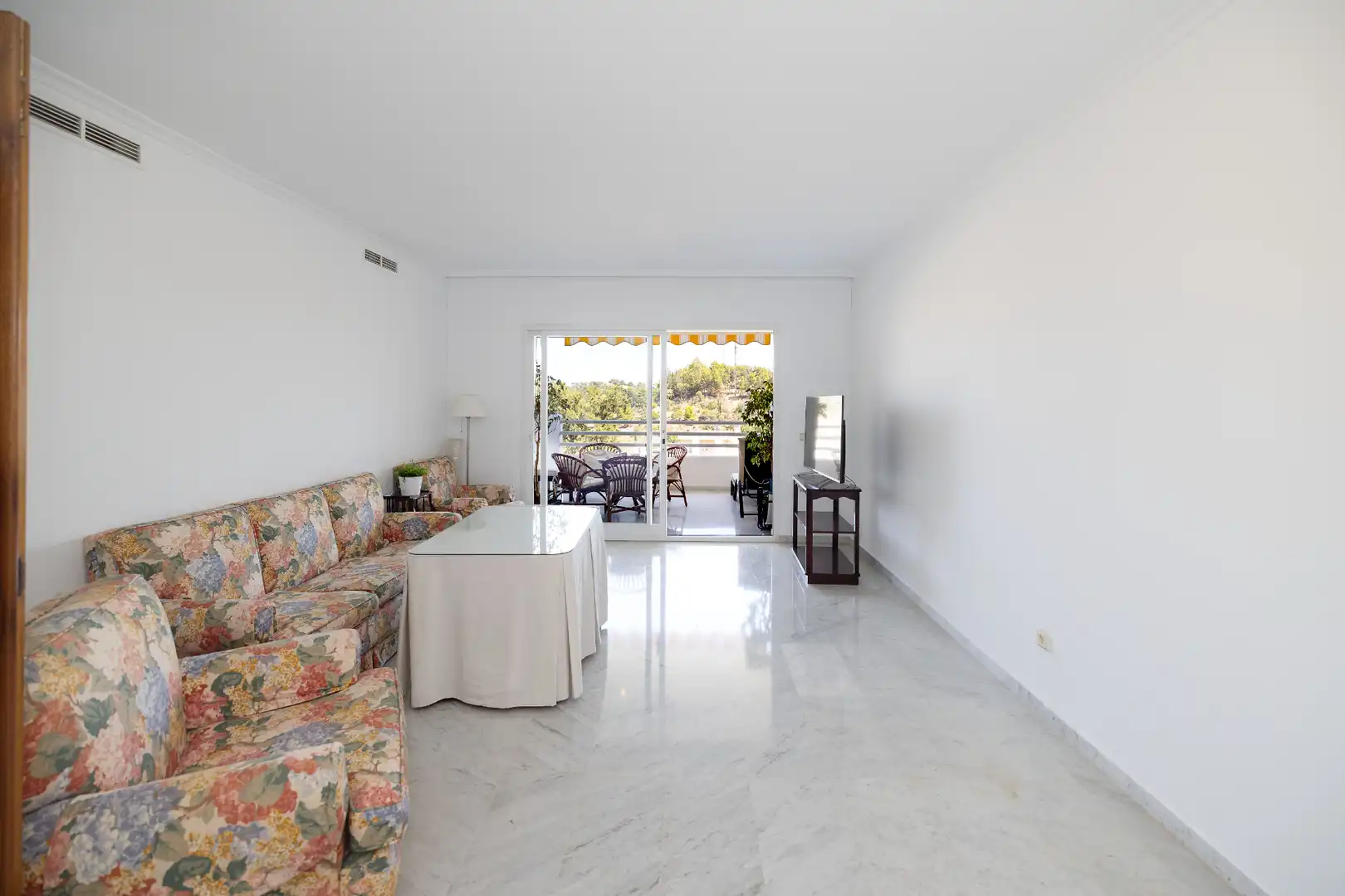 Sala d'estar de Pis en venda en Málaga amb Aire condicionat, Calefacció i Terrassa
