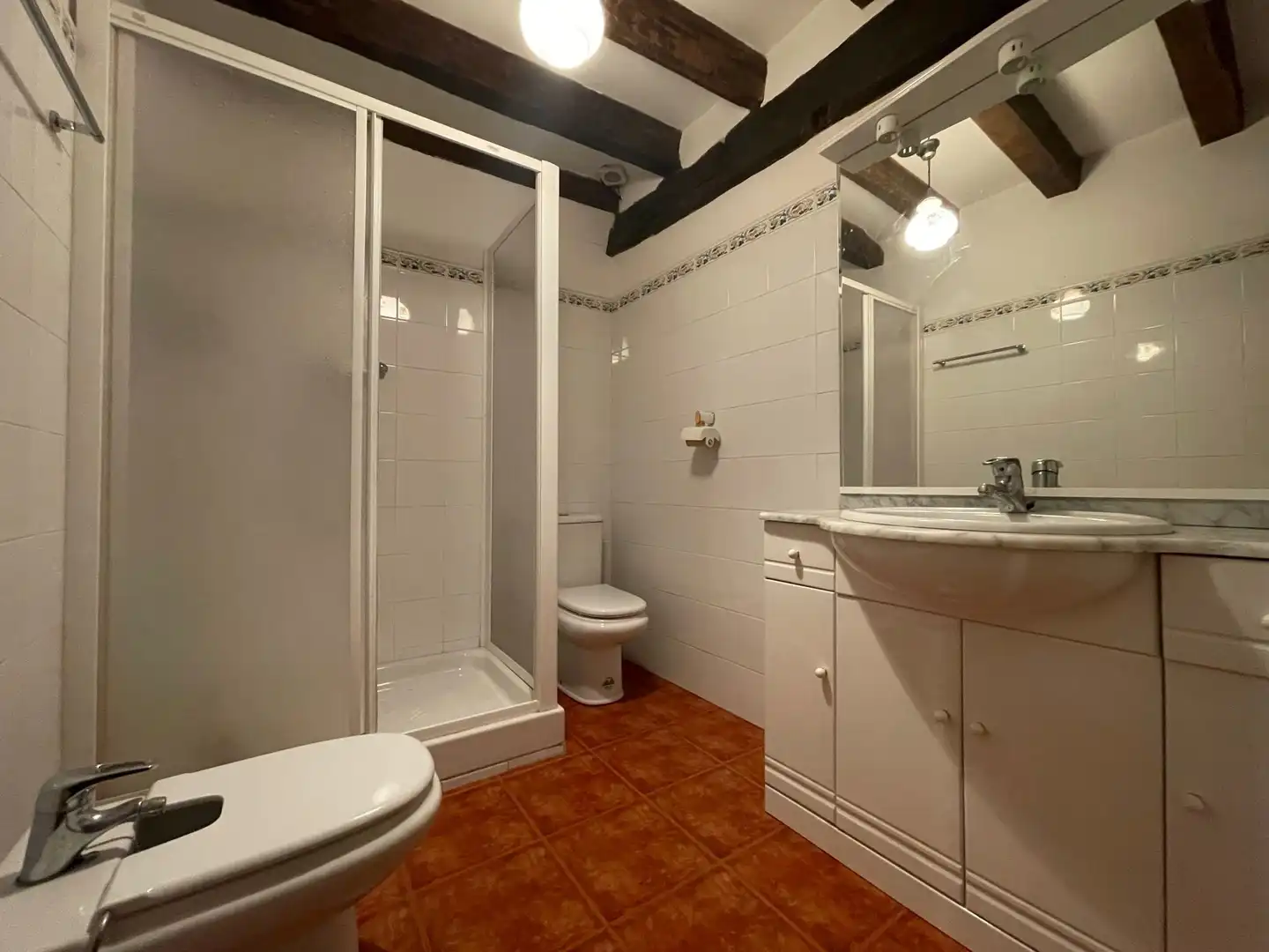 Baño de Finca rústica en venta en Araitz con Jardín privado y Terraza