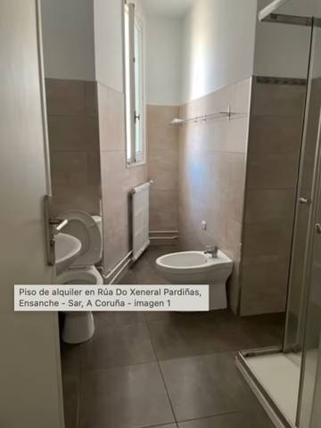 Piso en Alquiler en Rúa do Xeneral Pardiñas en Ensanche - Sar