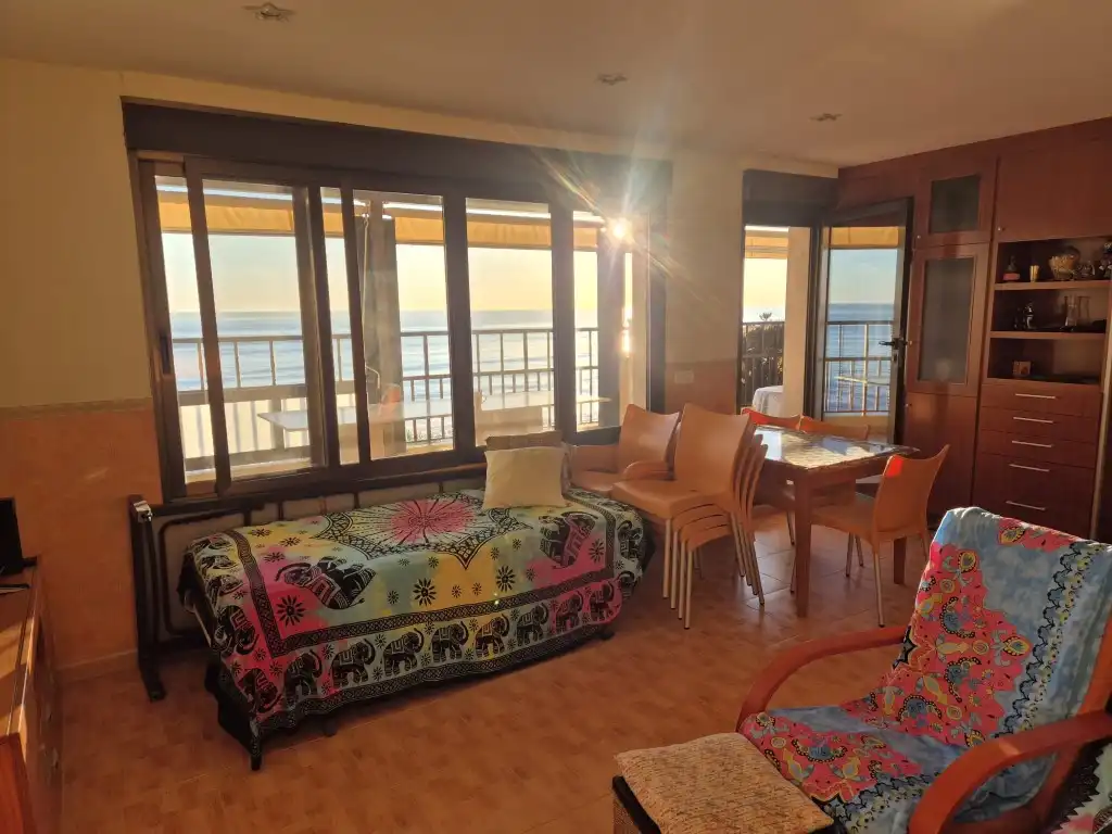 Sala de estar de Dúplex en venta en Tavernes de la Valldigna con Terraza