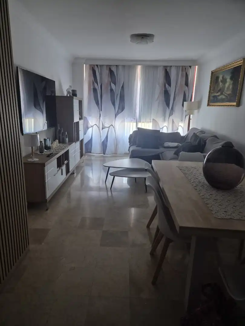 Living room of Flat for rent in Santa Cruz de Tenerife  with Furnished, Oven and Washing machine