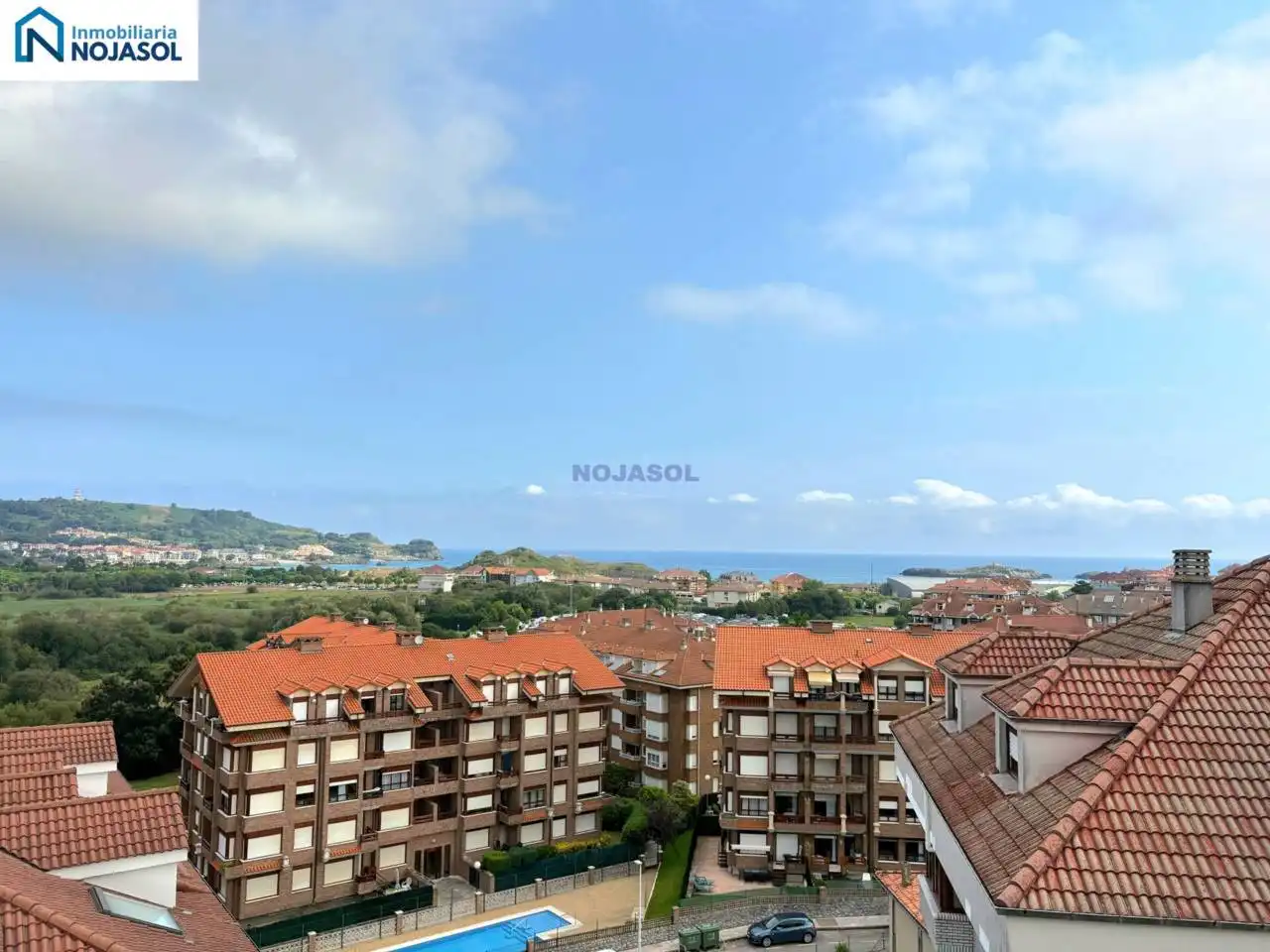 Exterior view of Flat for rent in Noja  with Heating, Terrace and Furnished