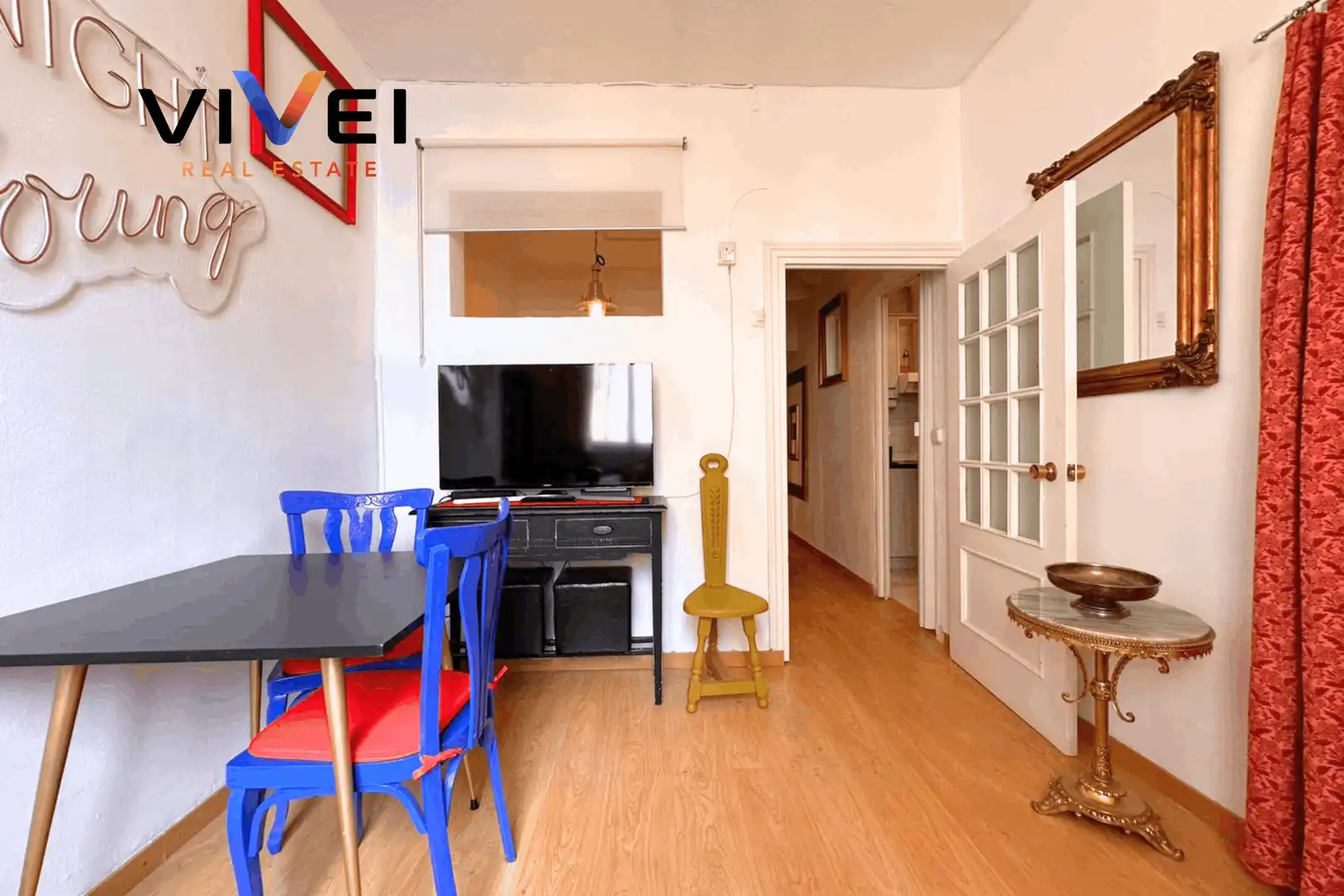 Comedor de Piso de alquiler en Madrid con Aire acondicionado