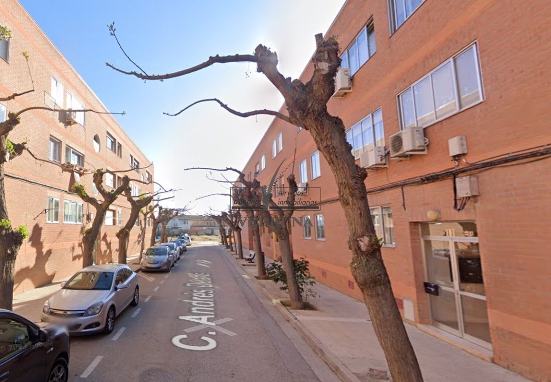 Vista exterior de Pis en venda en Alagón amb Calefacció i Traster