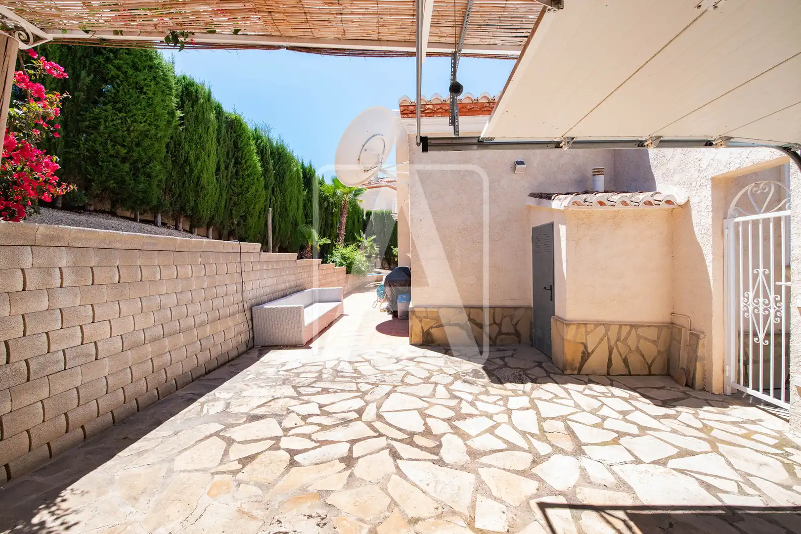 Terraza de Casa o chalet en venta en Calpe / Calp con Aire acondicionado, Calefacción y Jardín privado